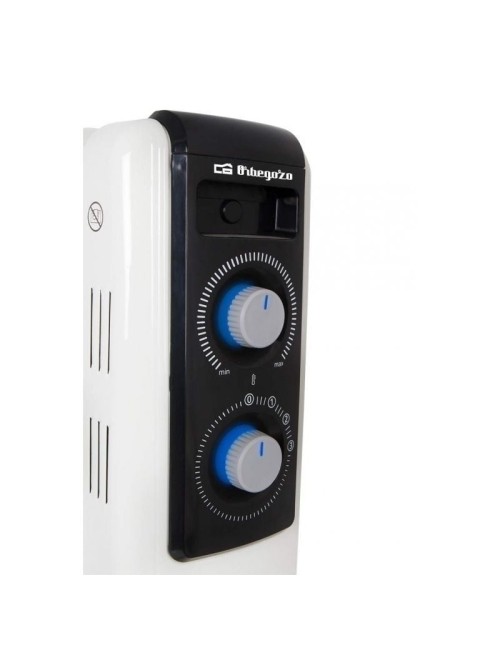 Radiador de Aceite Orbegozo RF 1500 A/ 3 Potencias/ 1500W/ 7 Elementos Caloríficos