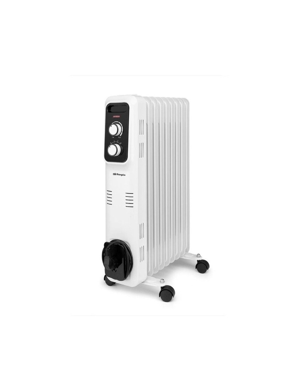 Radiador de Aceite Orbegozo RL 2000/ 3 Potencias/ 2000W/ 9 Elementos Caloríficos