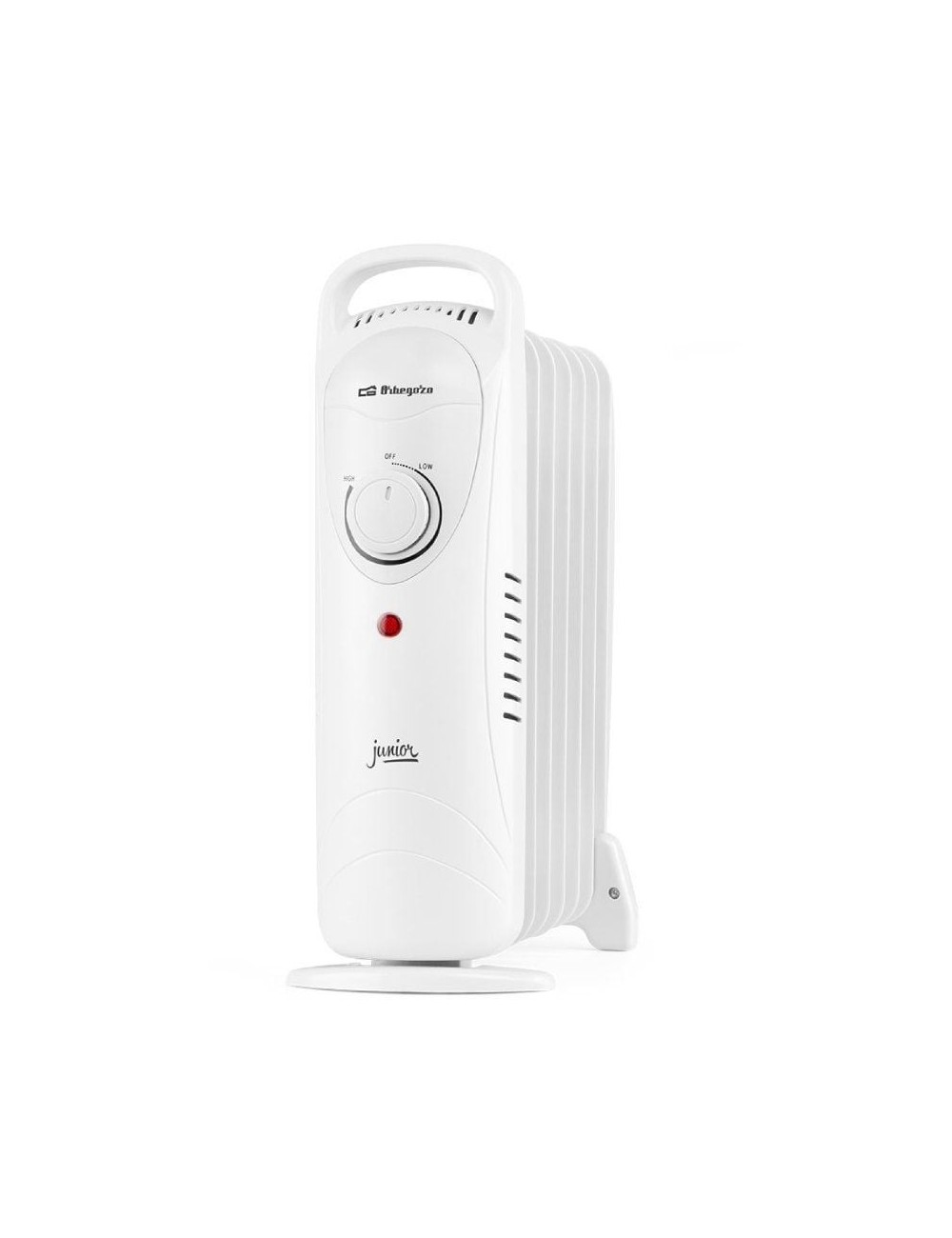 Radiador de Aceite Orbegozo RO 1020/ 1 Potencia/ 1000W/ 7 Elementos Caloríficos