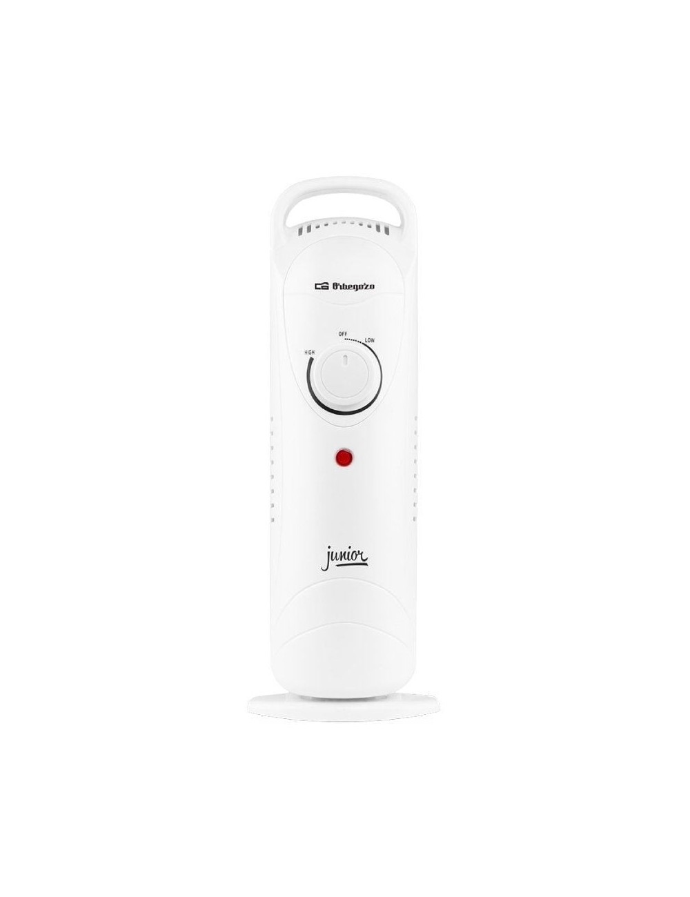 Radiador de Aceite Orbegozo RO 1020/ 1 Potencia/ 1000W/ 7 Elementos Caloríficos