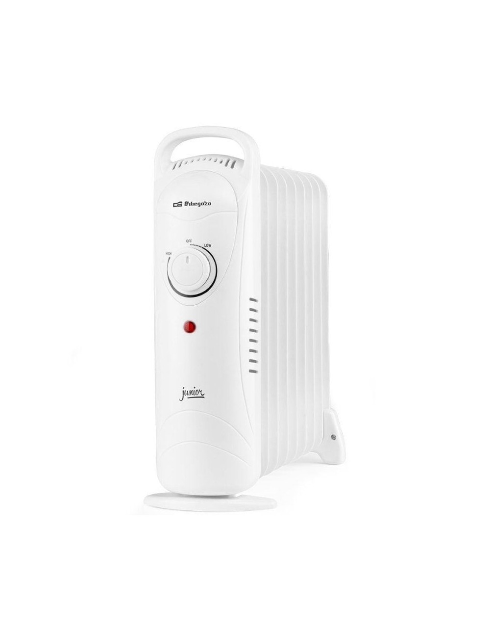 Radiador de Aceite Orbegozo RO 1220/ 1 Potencia/ 1200W/ 9 Elementos Caloríficos