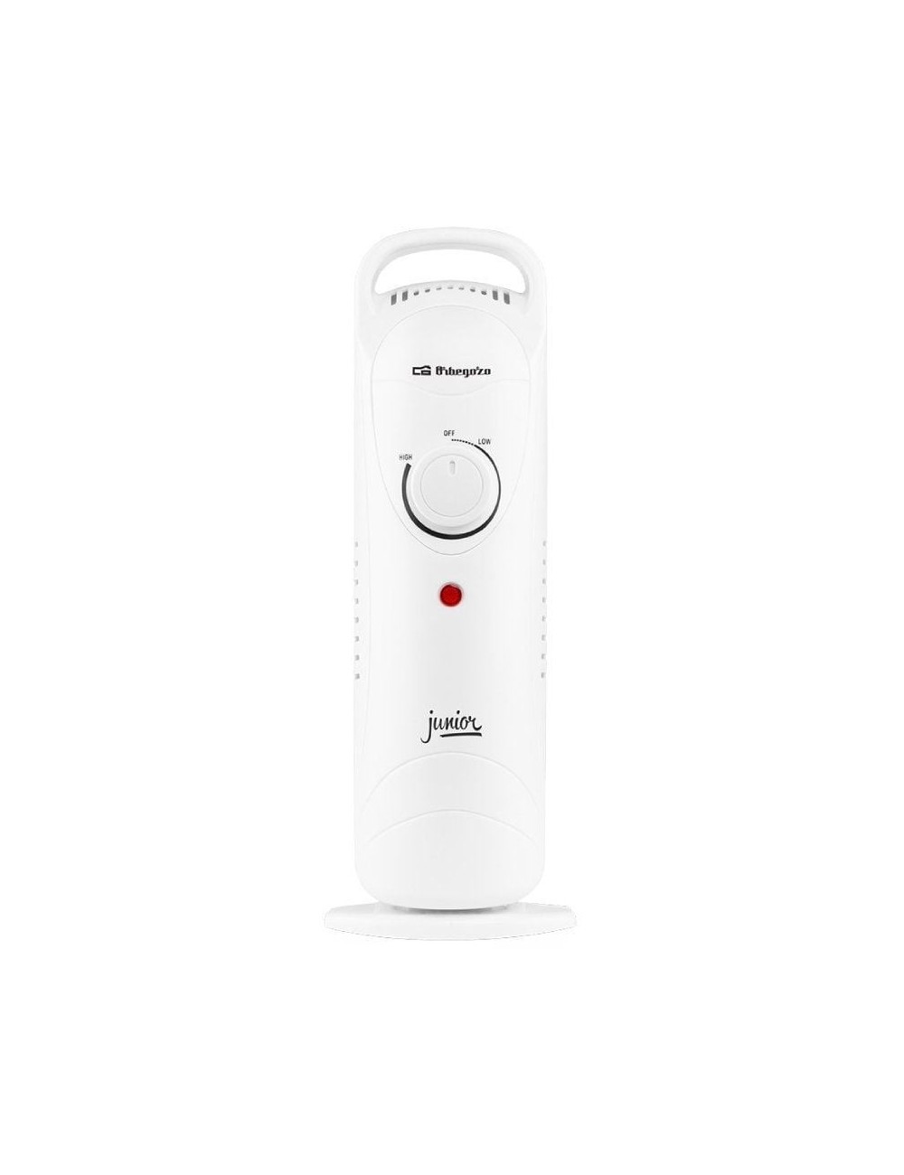 Radiador de Aceite Orbegozo RO 1220/ 1 Potencia/ 1200W/ 9 Elementos Caloríficos
