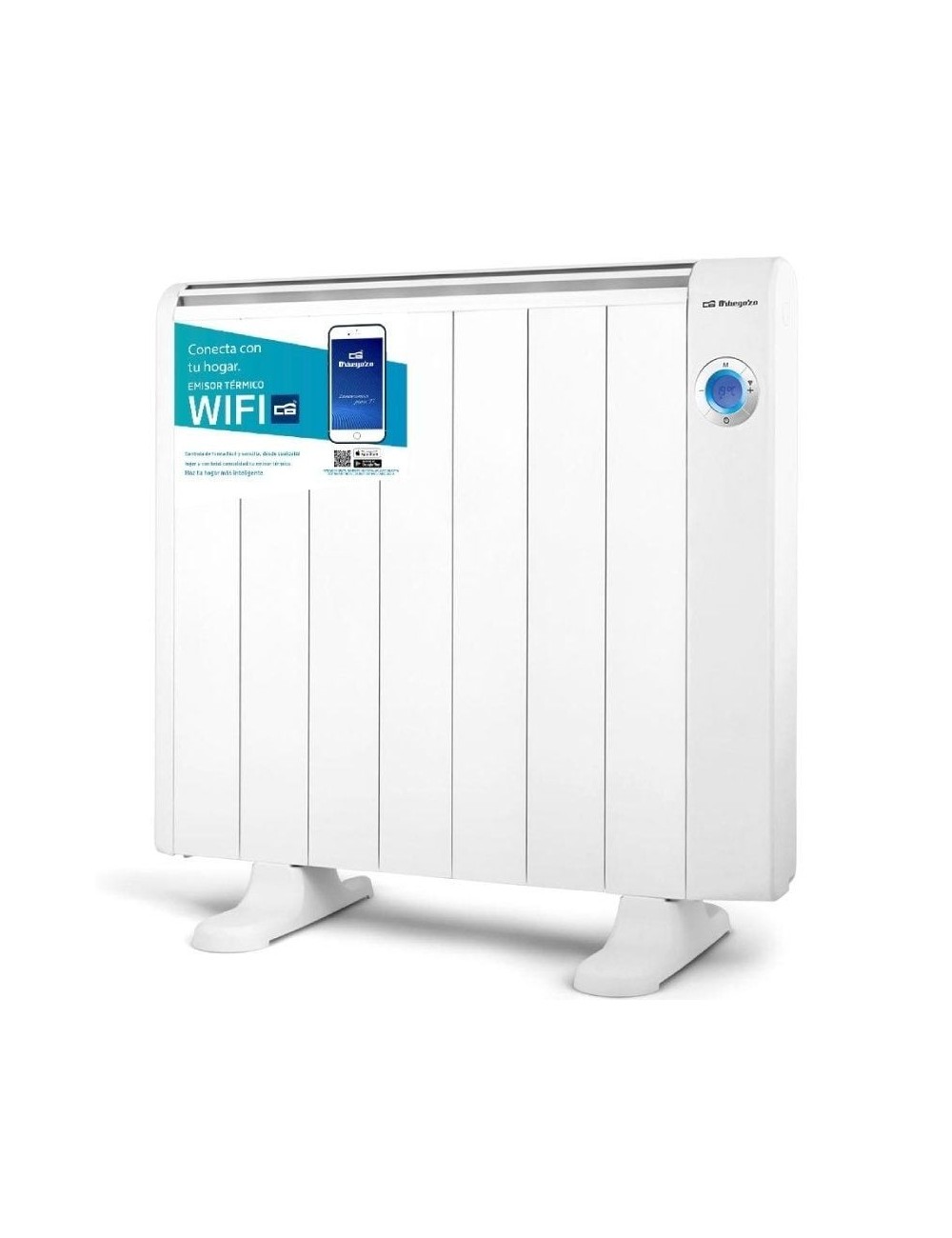 Emisor Térmico Orbegozo RRW 1300/ 1300W/ 7 Elementos Caloríficos/ WiFi