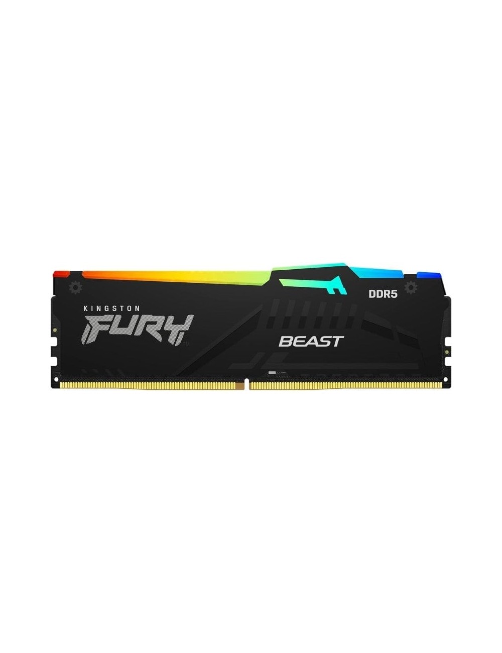 Memoria RAM Kingston FURY Beast RGB 32GB/ DDR5/ 6000MHz/ 1.35V/ CL36/ DIMM