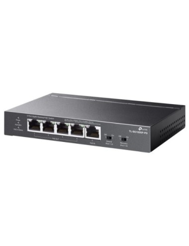 Switch TP-Link TL-SG1005P-PD 5 Puertos/ RJ-45 1/ 2.5Gbps PoE