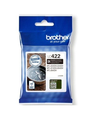 Cartucho de Tinta Original Brother LC-422/ Negro