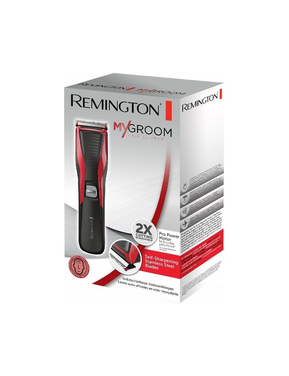 Cortabarbas Remington My Groom Hair Clipper HC5100/ con Cable/ 2 Accesorios