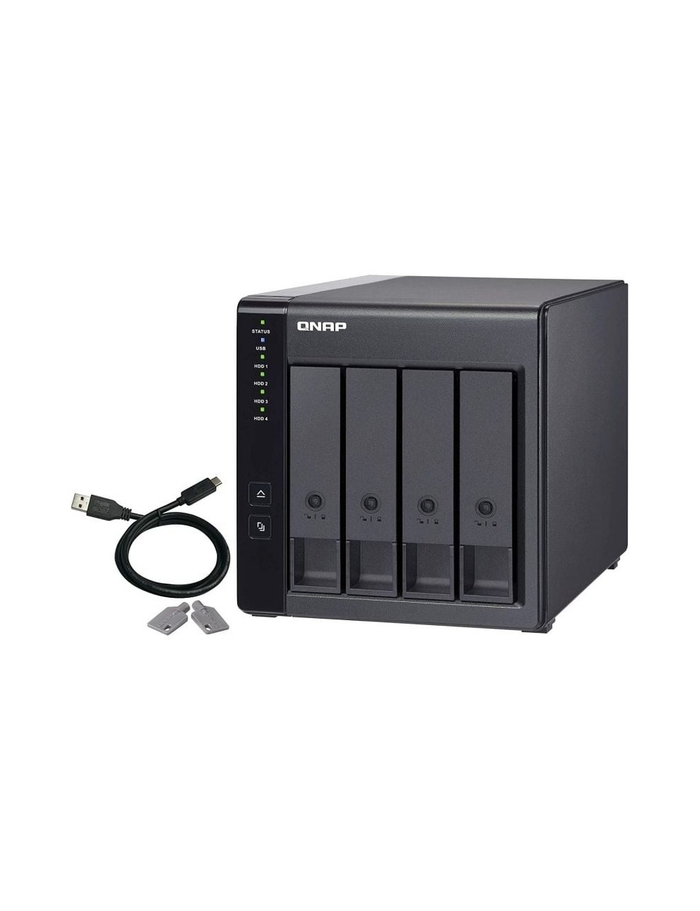 DAS QNAP TR-004/ 4 Bahías 3.5'- 2.5'/ Formato Torre