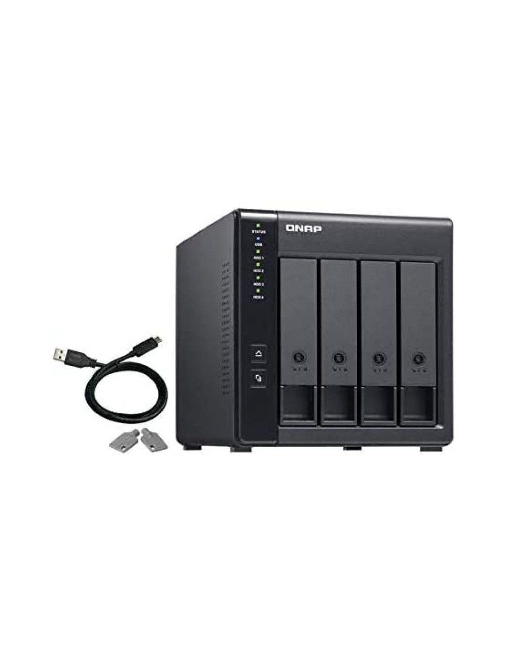 DAS QNAP TR-004/ 4 Bahías 3.5'- 2.5'/ Formato Torre