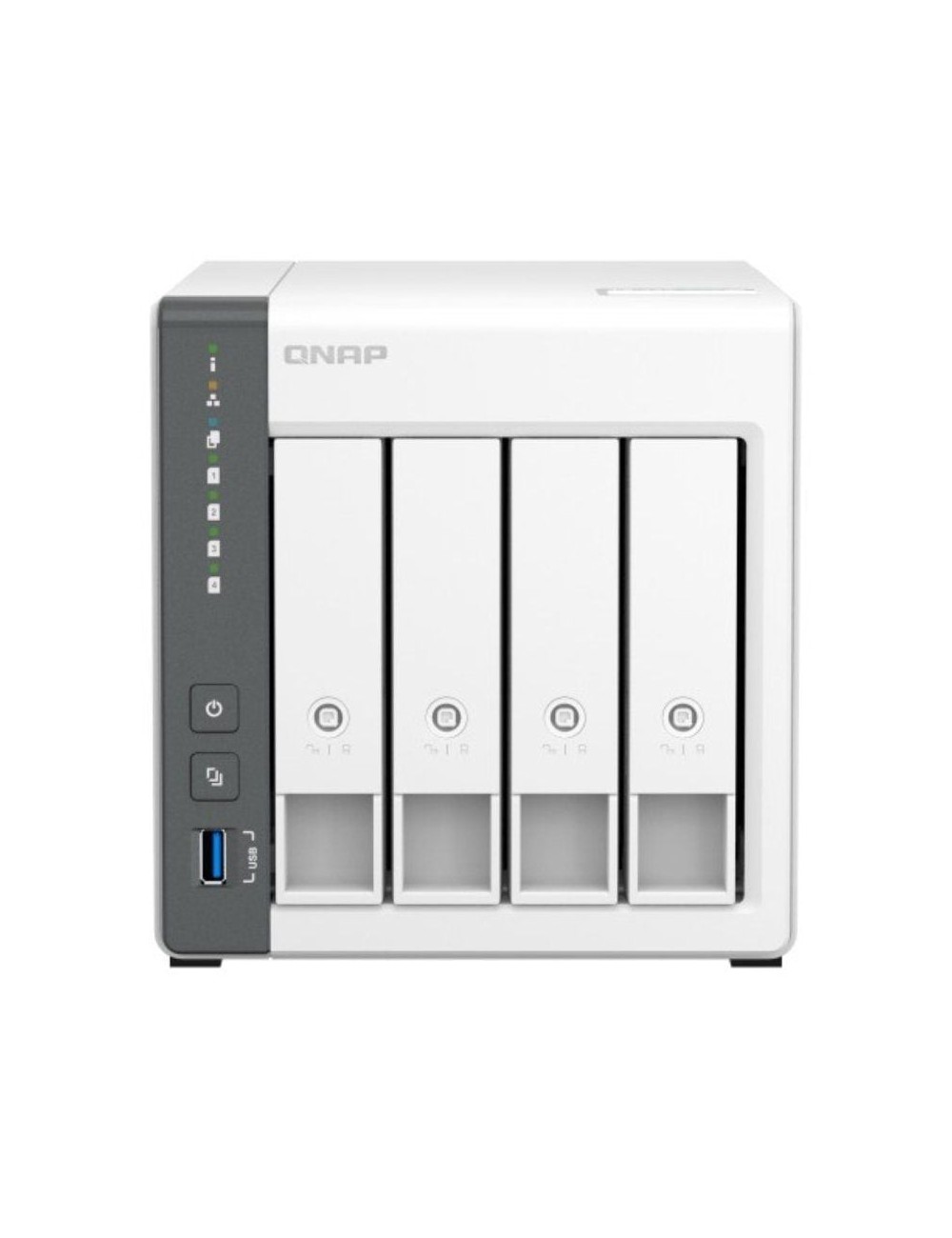 NAS QNAP TS-433-4G/ 4 Bahías 3.5'- 2.5'/ 4GB/ Formato Torre