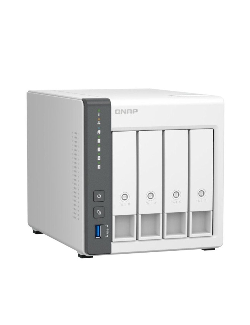NAS QNAP TS-433-4G/ 4 Bahías 3.5'- 2.5'/ 4GB/ Formato Torre