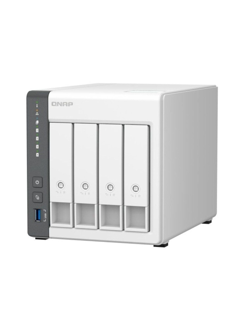 NAS QNAP TS-433-4G/ 4 Bahías 3.5'- 2.5'/ 4GB/ Formato Torre