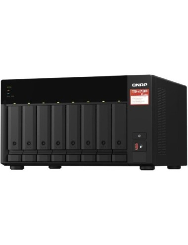 NAS QNAP TS-873A/ 8 Bahías 3.5'- 2.5'/ 8GB DDR4/ Formato Torre