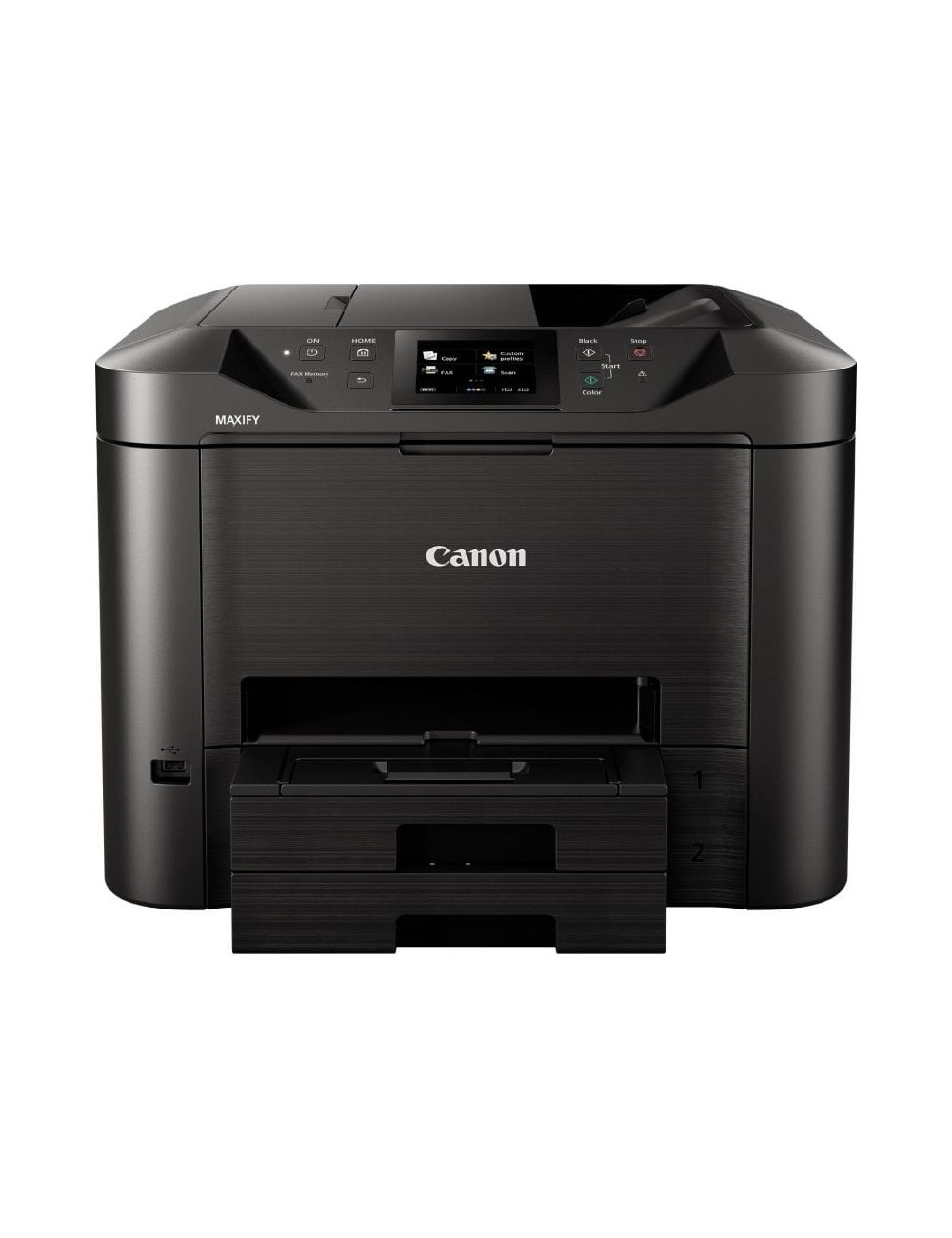 Multifunción Canon MAXIFY MB5450 WiFi/ Fax/ Dúplex/ Negra