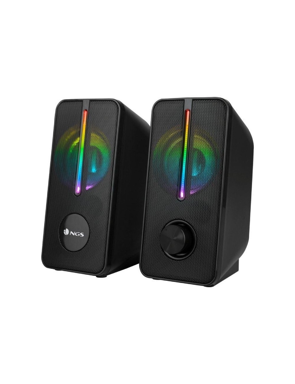Altavoces NGS GSX-150/ 12W/ 2.0/ Negros