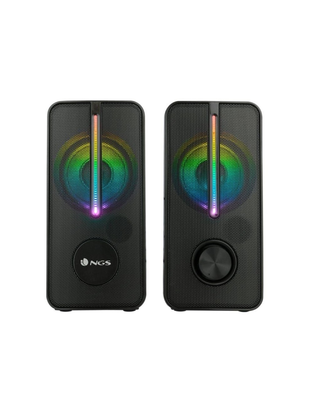 Altavoces NGS GSX-150/ 12W/ 2.0/ Negros