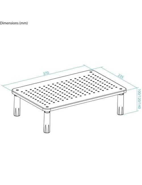Soporte para Monitor TooQ TQMR086/ hasta 20kg