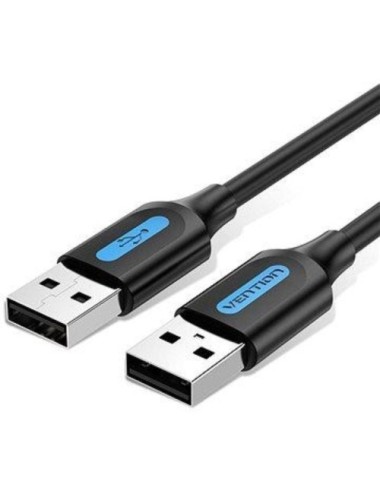 Cable USB 2.0 Vention COJBI/ USB Macho - USB Macho/ 480Mbps/ 3m/ Negro