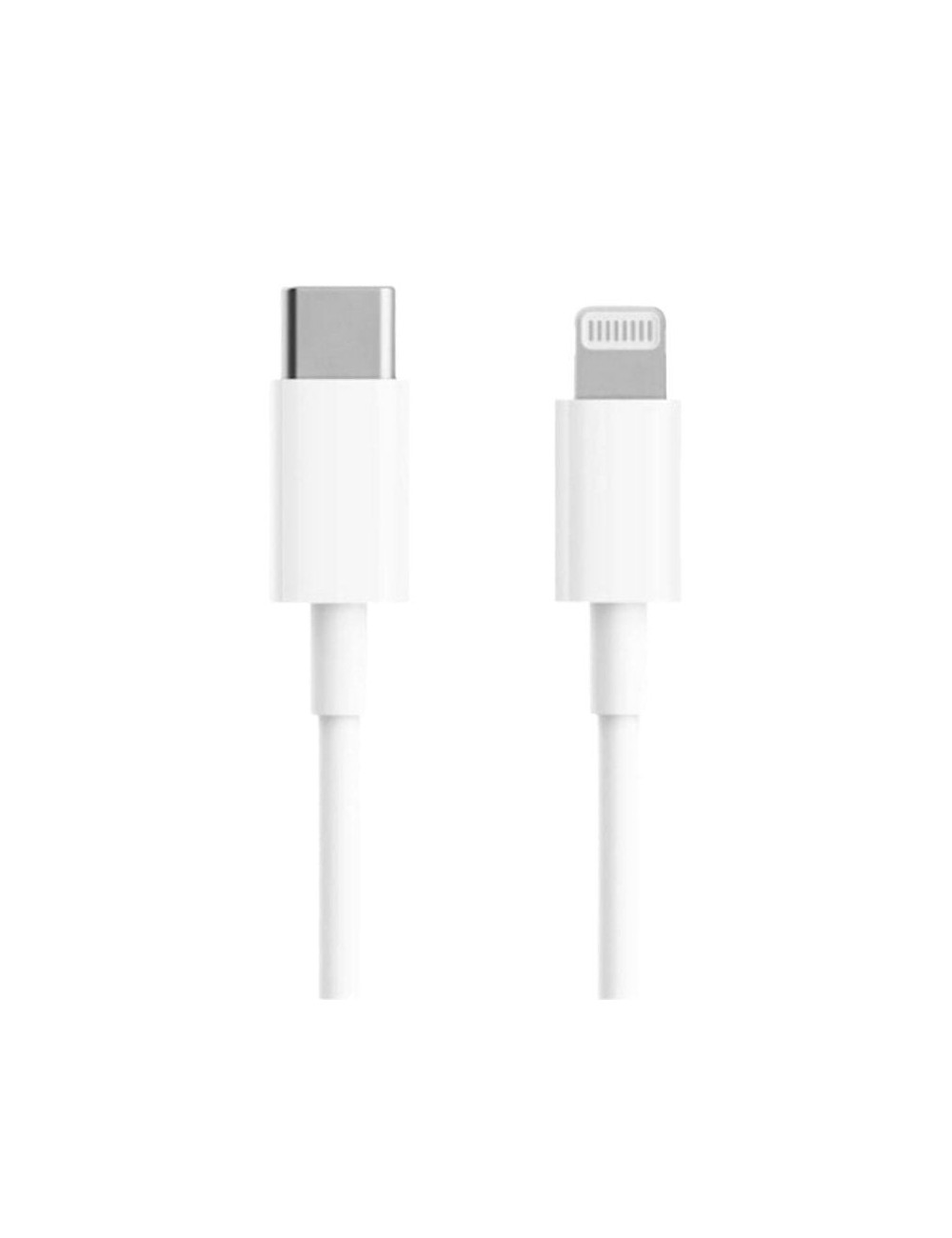 Cable USB 2.0 Tipo-C Lightning Xiaomi BHR4421GL/ USB Tipo-C Macho - Lightning Macho/ Hasta 18W/ 480Mbps/ 1m/ Blanco