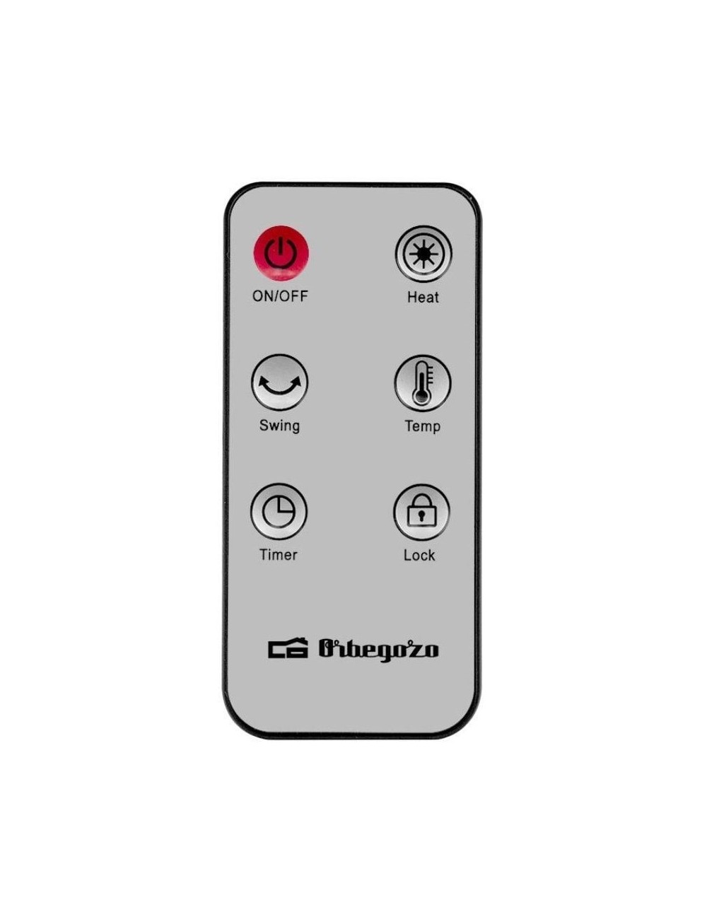 Calefactor Orbegozo CR 5034/ 2000W/ Termostato Regulable