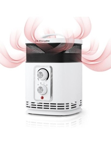 Calefactor Orbegozo CR 6025/ 2 niveles de potencia/ 750W-1500W