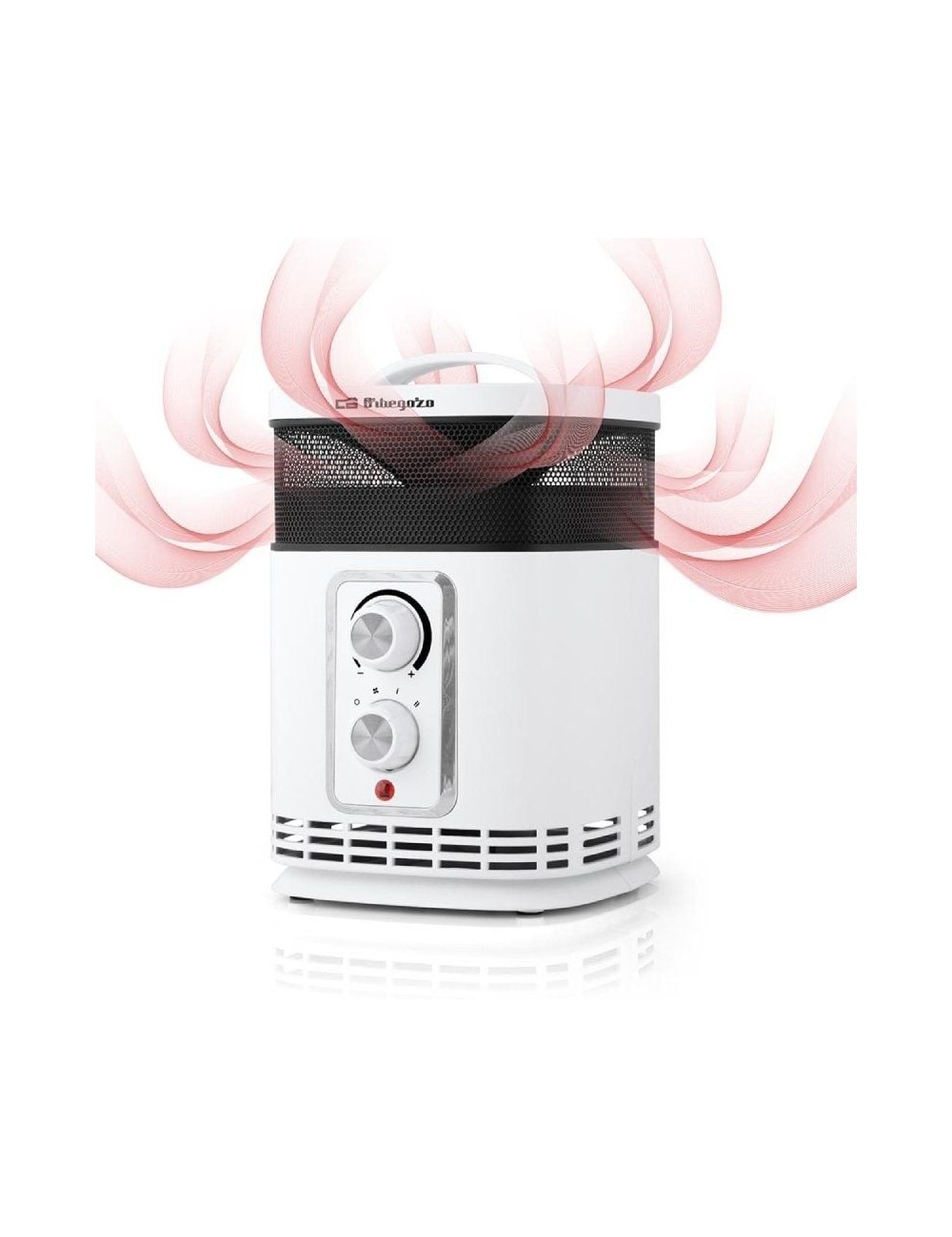 Calefactor Orbegozo CR 6025/ 2 niveles de potencia/ 750W-1500W