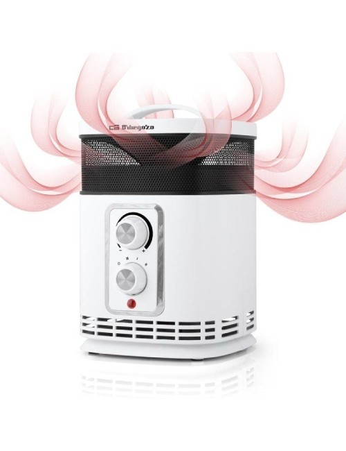 Calefactor Orbegozo CR 6025/ 2 niveles de potencia/ 750W-1500W