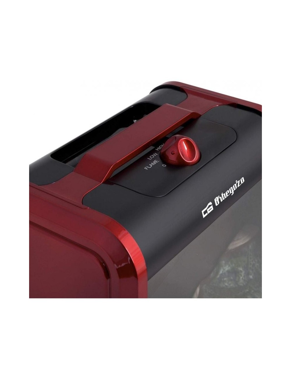 Chimenea Eléctrica Orbegozo CM 9015/ 2 niveles de potencia/ 750W-1500W