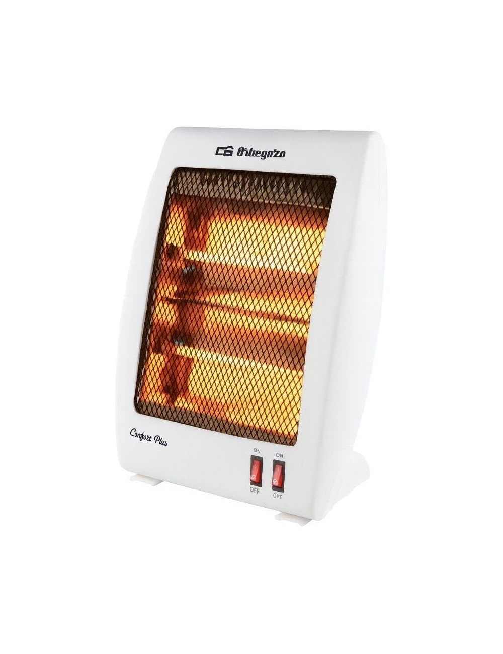 Estufa de Cuarzo Orbegozo BP 5000 A/ 2 niveles de potencia/ 800W