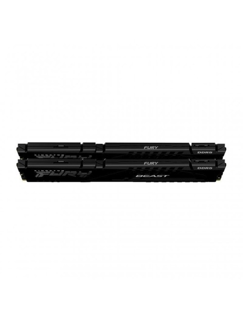 Memoria RAM Kingston FURY Beast 2 x 16GB/ DDR5/ 5200MHz/ 1.25V/ CL40/ DIMM
