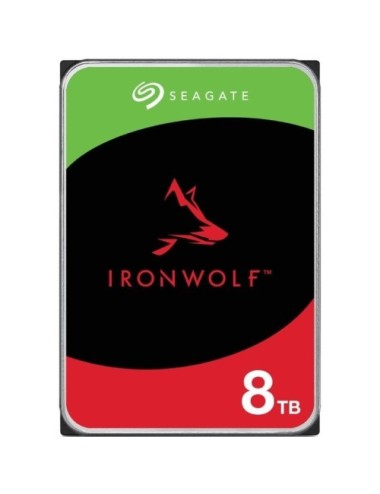 Disco Duro Seagate IronWolf NAS ST8000VN002 8TB/ 3.5'/ SATA III/ 256MB