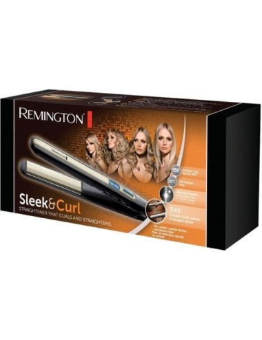 Plancha para el Pelo Remington Sleek and Curl/ Verde
