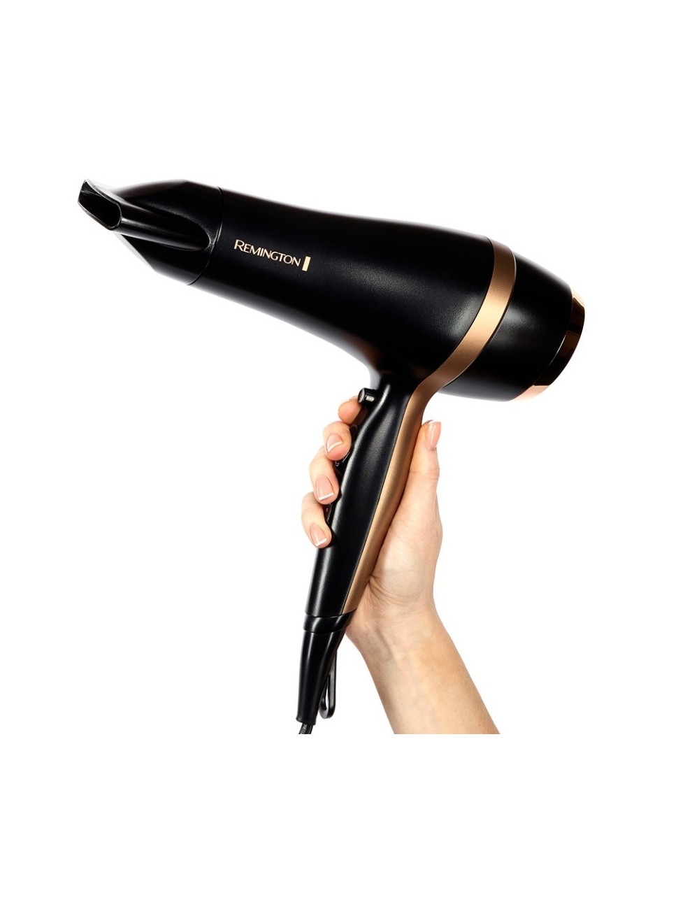 Secador Remington Salon Smooth Hair Dryer Gift Set/ 2100W/ Iónico/ Negro