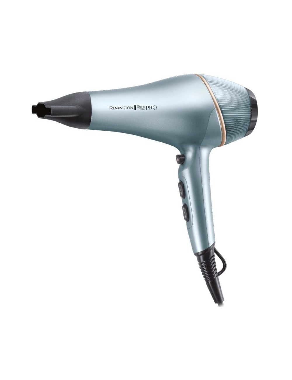 Secador Remington Shine Therapy Pro AC9300/ 2200W/ Iónico/ Negro y Azul