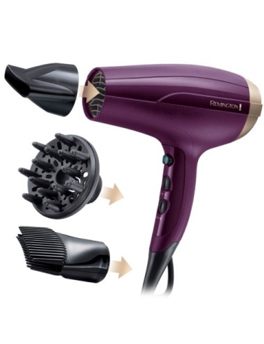 Secador Remington Your Style Dryer Kit/ 2300W/ Negro/ Iónico/ 3 Accesorios
