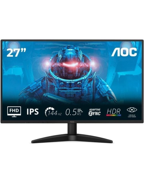 Monitor Gaming AOC 27B36X 27'/ Full HD/ 0.5ms/ 144Hz/ IPS/ Negro