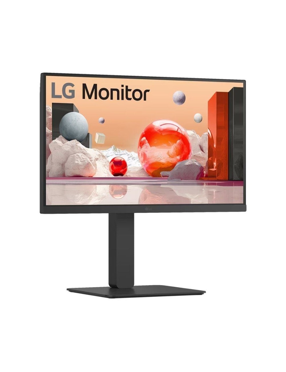Monitor Profesional LG 24BA650-B 23.8'/ Full HD/ Multimedia/ Negro