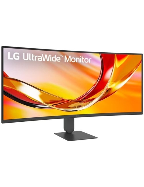 Monitor Profesional Ultrapanorámico Curvo LG UltraWide 34U640B-B 34'/ WQHD/ Regulable en altura/ Negro