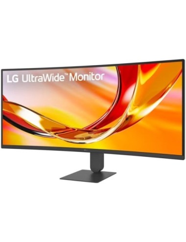 Monitor Profesional Ultrapanorámico Curvo LG UltraWide 34U640B-B 34'/ WQHD/ Regulable en altura/ Negro