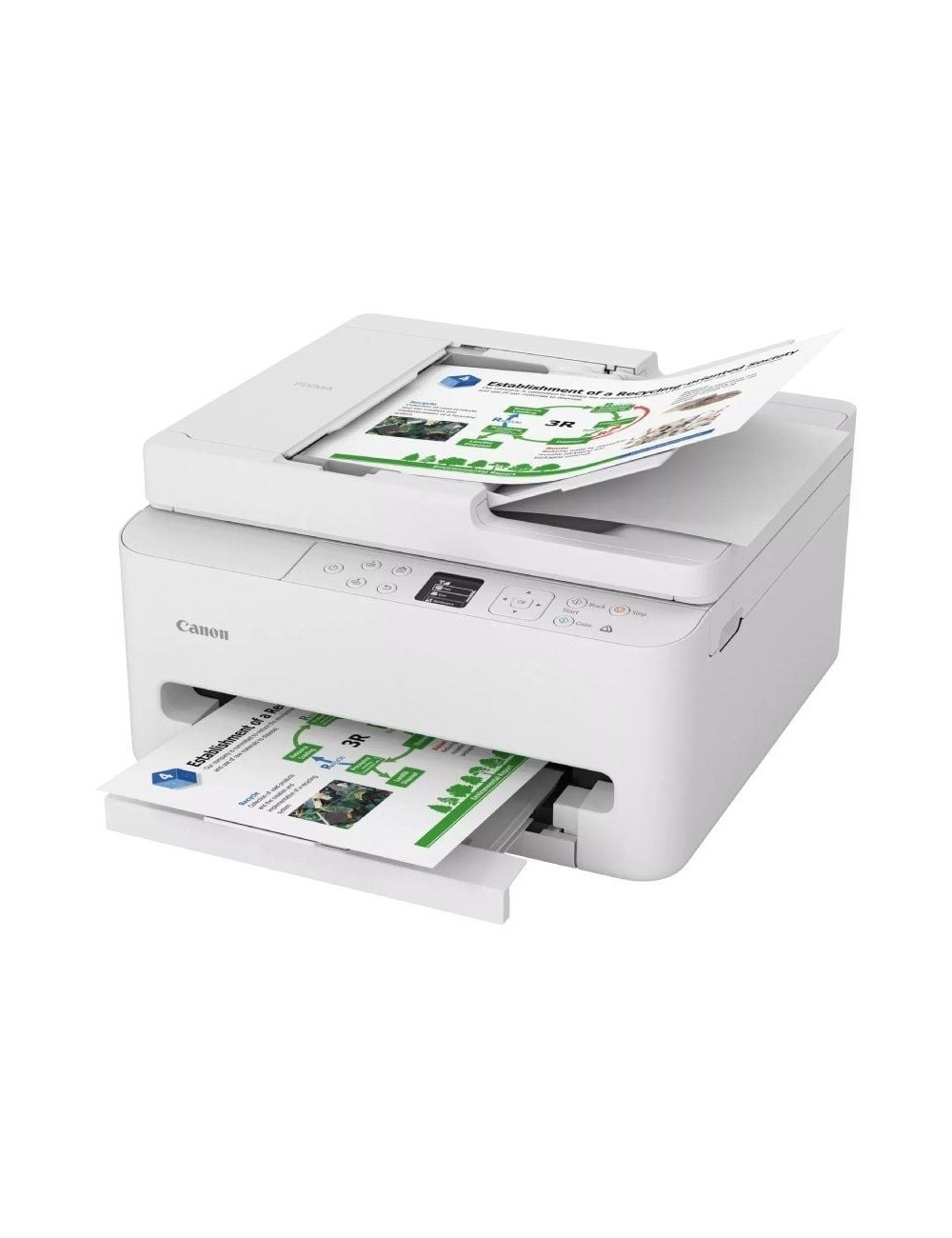 Multifunción Canon PIXMA TS7550i WiFi/ Dúplex/ Blanca