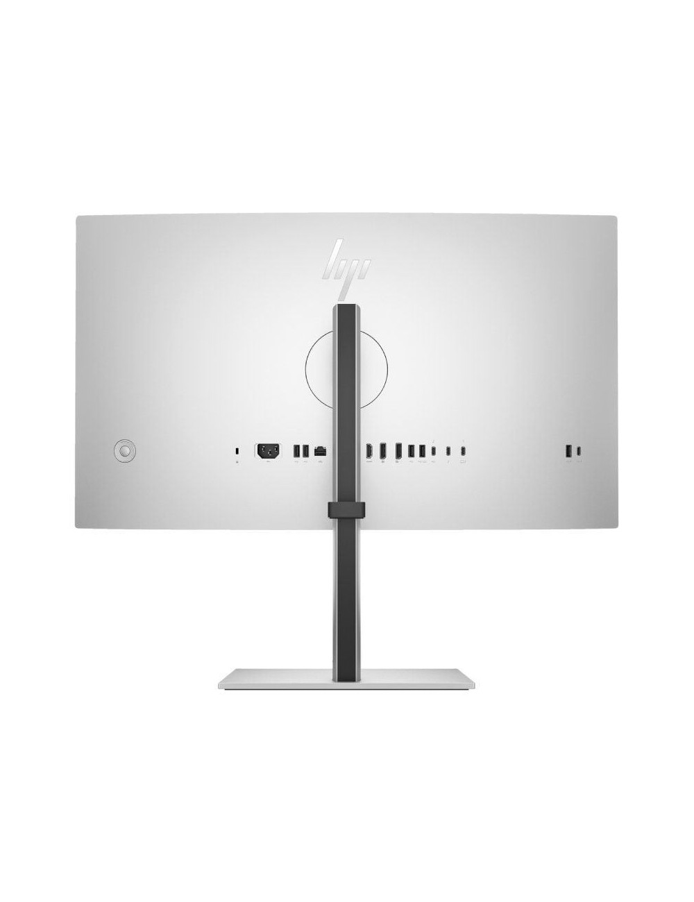 Monitor Profesional HP Pro serie 7 27'/ 4K/ Webcam/ Multimedia/ Regulable en Altura/ Plata