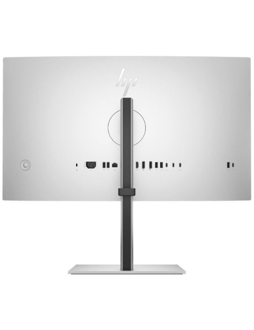 Monitor Profesional HP Pro serie 7 27'/ 4K/ Webcam/ Multimedia/ Regulable en Altura/ Plata
