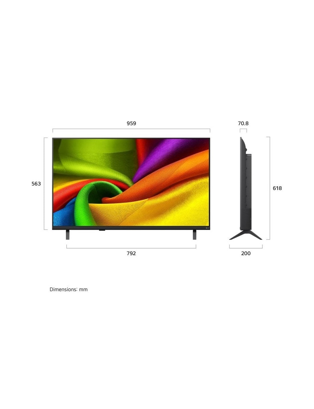 Televisor LG NanoCell 43NU850B6LA 43'/ Ultra HD 4K/ Smart TV/ WiFi