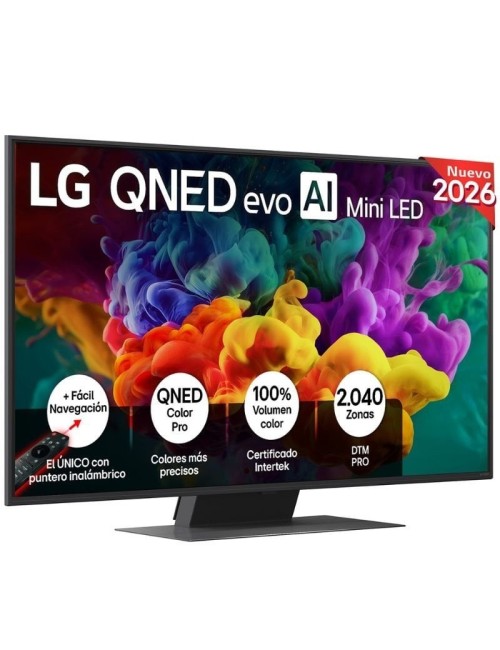 Televisor LG QNED evo AI QNED87 Mini LED 50QNED87B6A 50'/ Ultra HD 4K/ Smart TV/ WiFi
