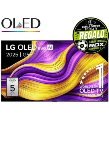 Televisor LG OLED Evo AI G5 OLED55G55LW 55'/ Ultra HD 4K/ Smart TV/ WiFi