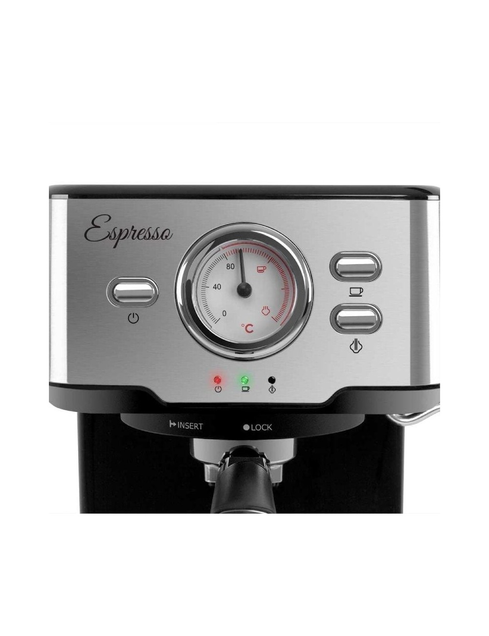 Cafetera Expreso Orbegozo EX 5500/ 1100W/ 20 Bares