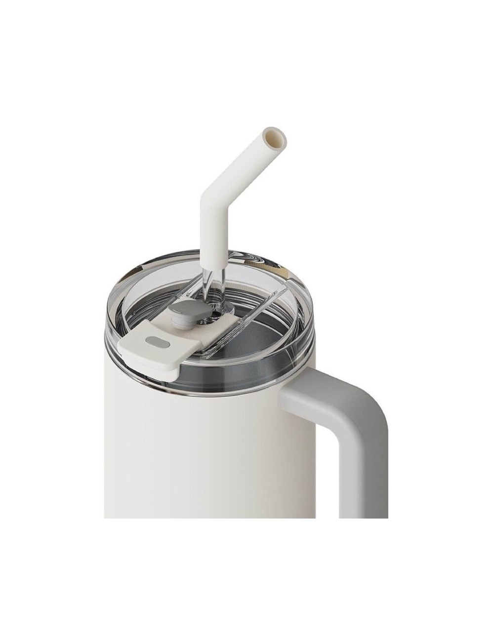 Botella con Pajita/ Termo Xiaomi Straw Mug/ Capacidad 1000ml/ para líquidos