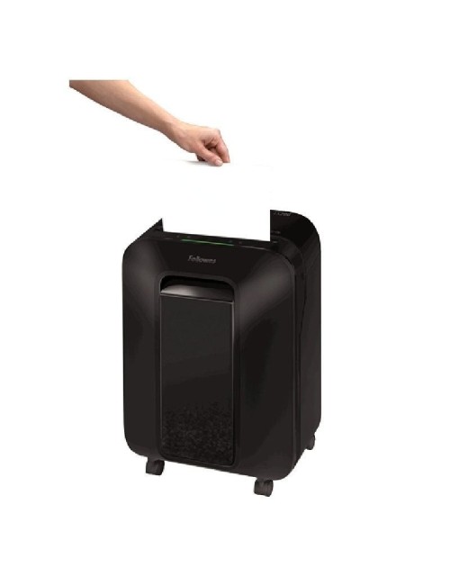 Destructora Fellowes LX200/ Minicorte de 4 x 12mm/ Negra