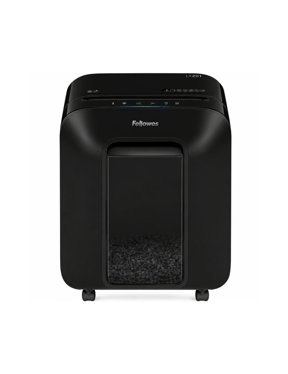 Destructora Fellowes LX201/ Corte en Partículas de 2 x 12mm/ Negra