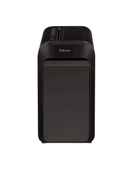 Destructora Fellowes LX220/ Minicorte de 4 x 12mm/ Negra
